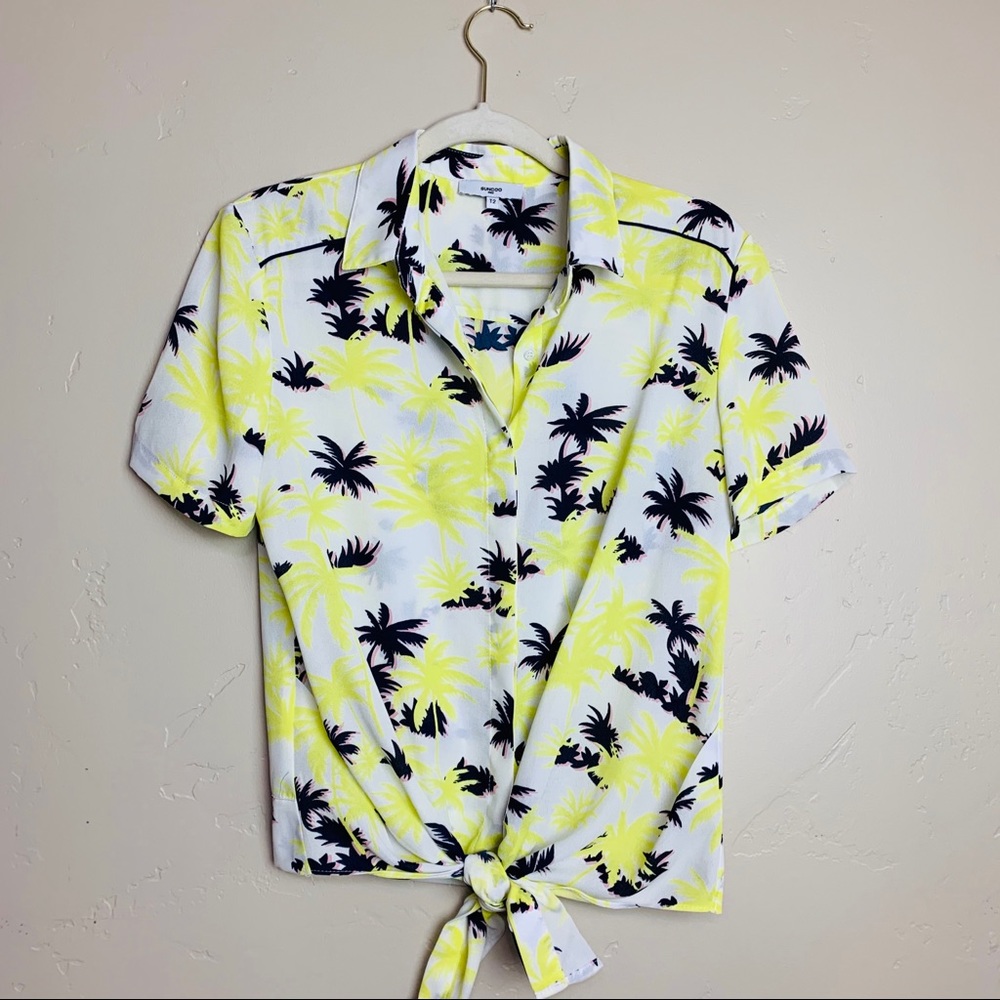 Suncoo Paris Palm Tree Short Sleeve